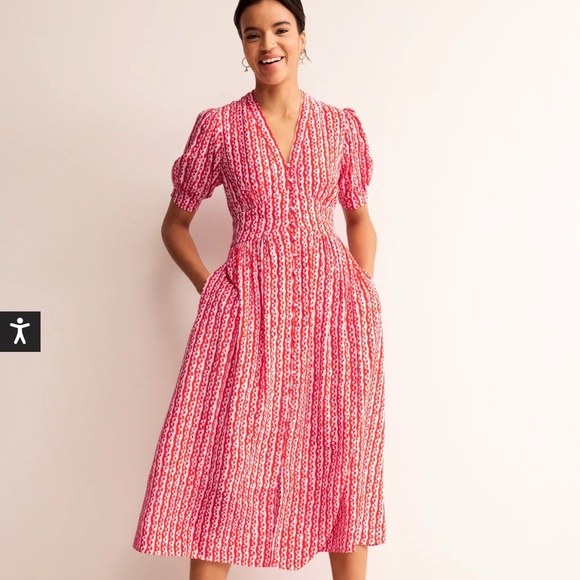 dione midi dress JOHNNY WAS NEW DIONE MIDI DRESS- XS/S – UpScaleIT